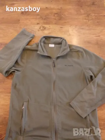 Columbia Fast Trek™ Light Full Zip fleece - страхотен мъжки полар КАТО НОВ L, снимка 4 - Спортни дрехи, екипи - 47959524