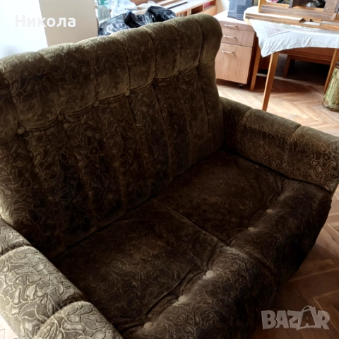 Холна гарнитура, снимка 3 - Дивани и мека мебел - 51947325