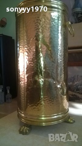 поставка за чадъри 42х23см-мед/месинг-внос швеицария, снимка 17 - Колекции - 27490237