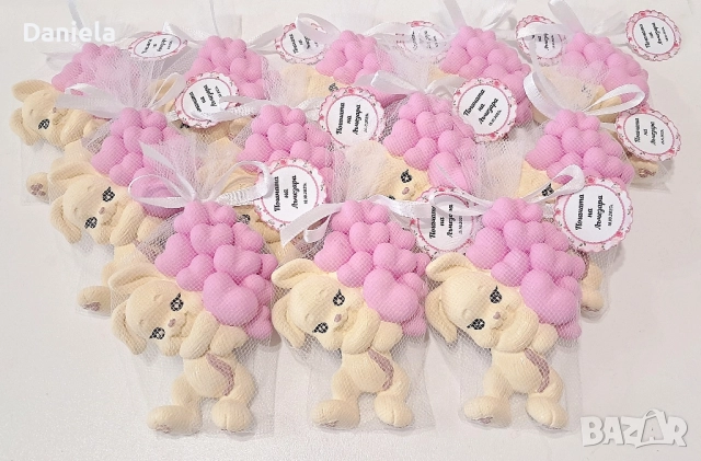 Подаръчета за гости - зайче, снимка 3 - Декорация - 52340556