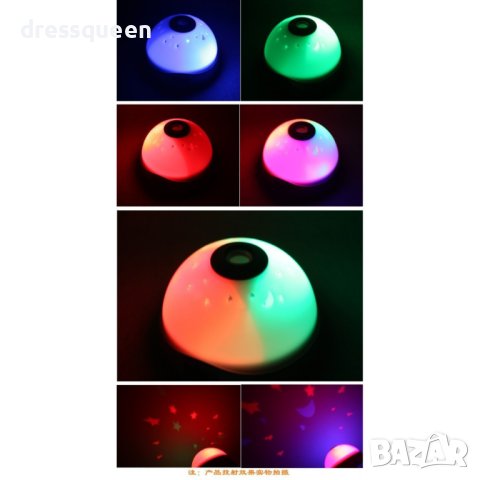 (ЗВЕЗДИ) Led часовник лампа звездно небе, снимка 7 - Други - 43950886