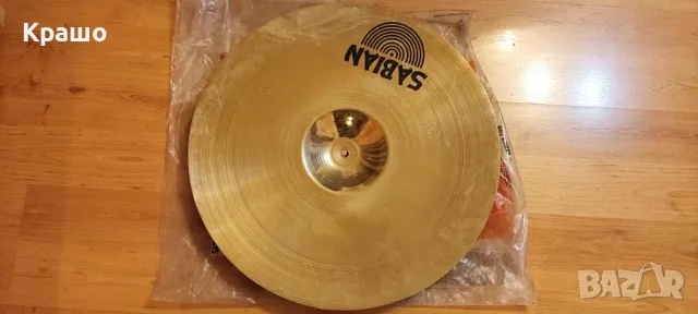 20" Sabian AA medium crash cymbal (краш чинел Сейбиан), снимка 2 - Ударни инструменти - 48017248