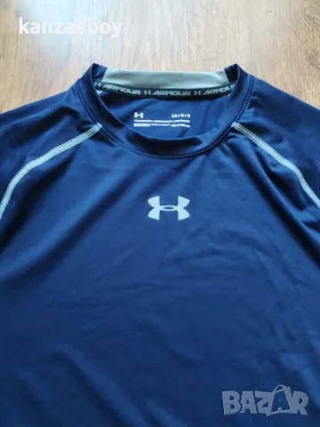Under Armour Compression - страхотна мъжка тениска Л КАТО НОВА, снимка 2 - Тениски - 49979669