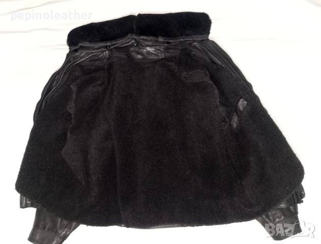 Българско Полицейско Кожено Яке SILVER Пазарджик, снимка 4 - Якета - 52666836