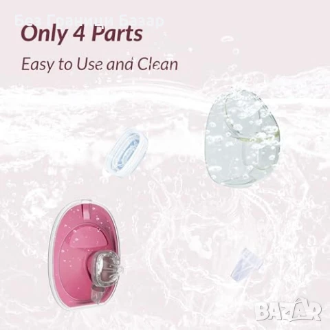 Нови 2 броя Безжична помпа за кърмене 300mmHg – 15 нива, памет Oceenew W216, снимка 8 - Помпи за кърма - 51240114