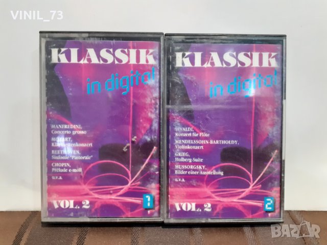 klassik in digital vol.2, снимка 1 - Аудио касети - 32286963