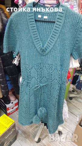 Продавам плетена туника, зелена, снимка 3 - Туники - 38922108