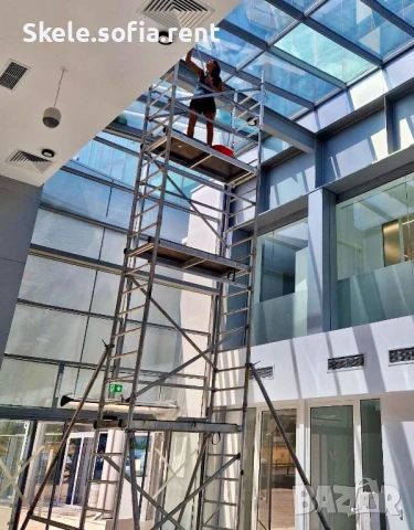 Алуминиево скеле под наем, снимка 2 - Монтажи - 51124512