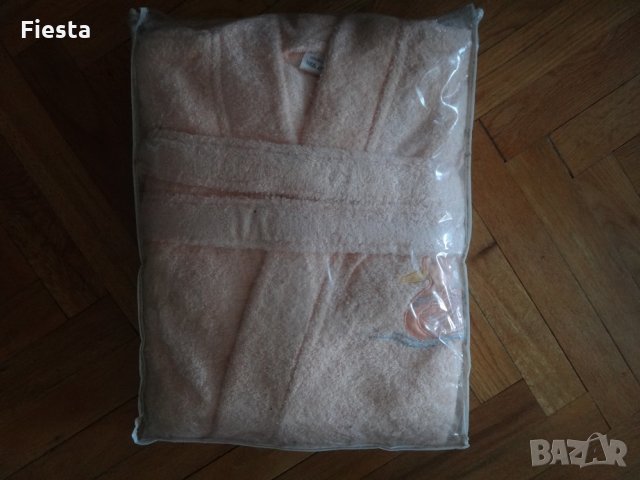 Нов качествен дамски халат 100% памук, снимка 1 - Хавлиени кърпи - 33156710