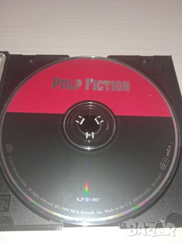 Pulp Fiction - матричен музикален диск с музиката от Криминале