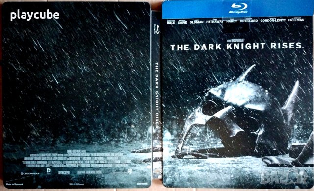 The Dark Knight Rises - Steelbook (Метална кутия) на 2 Blu-Ray диска, снимка 3 - Blu-Ray филми - 43637827