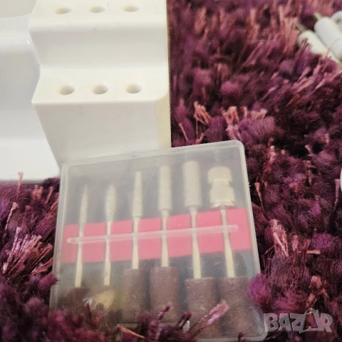 Електрическа пила с посътавка, за геллак, снимка 5 - Продукти за маникюр - 50657236