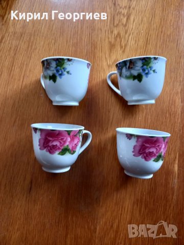 Красиви порцеланови чаши  за чай , снимка 2 - Чаши - 40217089