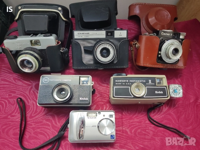 Винтидж фотоапарати - 6 броя.