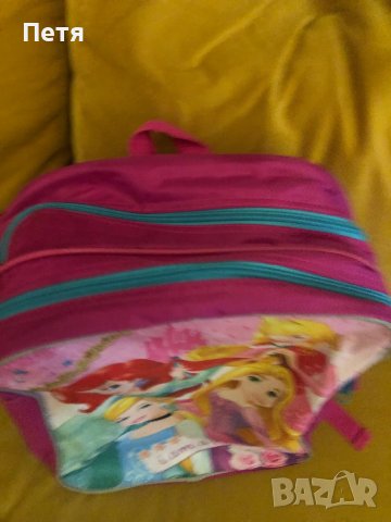 Голяма детска раница - Принцеси, снимка 4 - Раници - 37693403