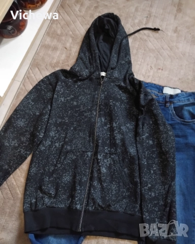 Мъжки лот дънки е суитшърт, снимка 2 - Спортни дрехи, екипи - 52739226