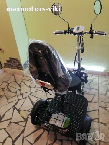 Електрическа триколка 500W А3 Цяла табла MaXmotors 1150 лв, снимка 8 - Други - 35523429