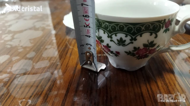 стар немски порцелан чаши за чай кафе захарница латиера , снимка 6 - Антикварни и старинни предмети - 16062936