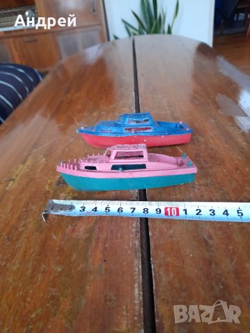 Стара играчка лодка,катер #5, снимка 3 - Колекции - 43105005