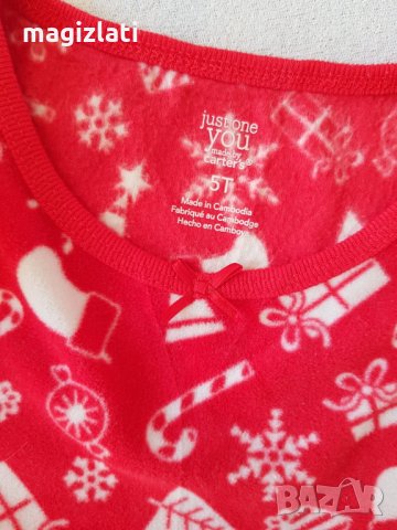 Коледна рокля Carter*s 5 години, снимка 4 - Детски пижами - 27007645