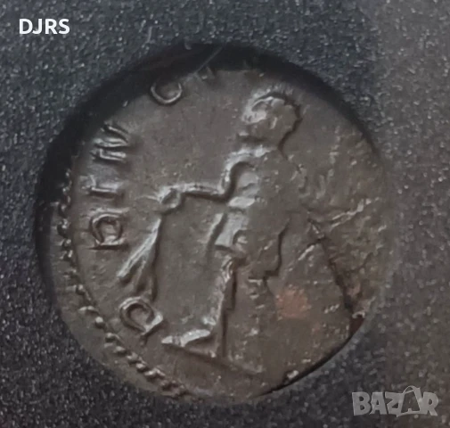 Римска монета от Великобритания, с документ (автентична рядкост), снимка 1