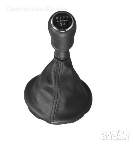 Топка скоростен лост с маншон за VW Volkswagen Фолксваген T5 T5.1 T6 - 5 скорости, снимка 2 - Аксесоари и консумативи - 27869822