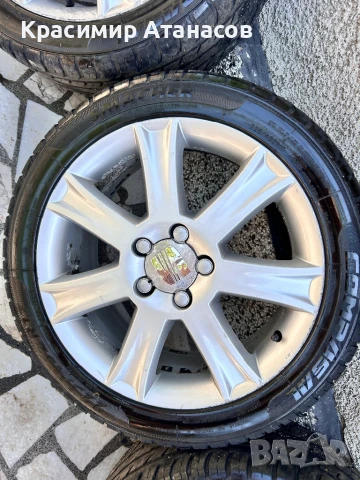 Алуминиеви джанти 5x112 за Сеат Алтеа 1P0601025J, снимка 10 - Гуми и джанти - 50595114