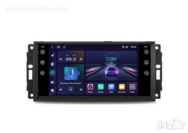 Jeep 2008г-2016г Мултимедия Навигация Android, снимка 2 - Аксесоари и консумативи - 50068102