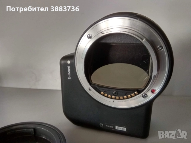  СОНИ адаптер за A байонет Sony/Minolta на тела E байонет, снимка 6 - Обективи и филтри - 52193725