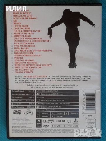 The Pretenders – 2000 - Greatest Hits(DVD-Video)(New Wave,Pop Rock), снимка 3 - DVD дискове - 43886809