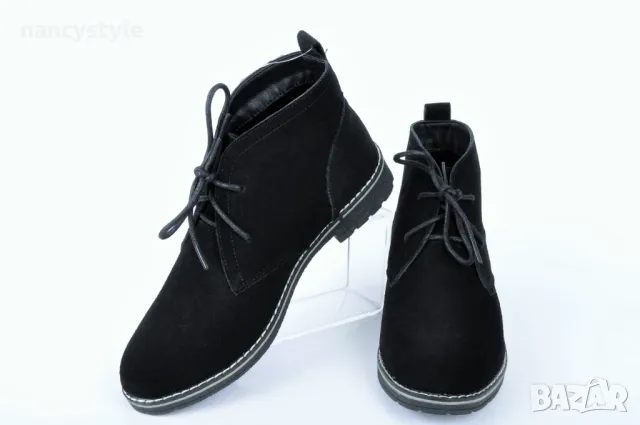 НОВО! Дамски кларкове от естествен велур - Четири цвята, снимка 11 - Дамски боти - 47495488