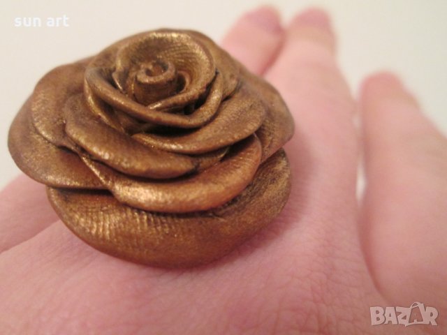 рози-арт пръстени , снимка 14 - Пръстени - 27633620