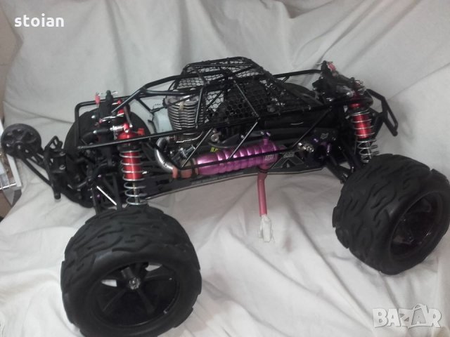 Savage XL 5.9 Nitro 4x4 rc car monster 1/8 made in USA, снимка 3 - Коли, камиони, мотори, писти - 27650876