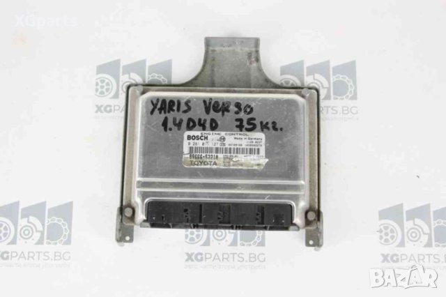 Компютър двигател за Toyota Yaris Verso 1.4d4d 75 к.с. (1999-2005) 0281011127, снимка 1 - Части - 43941973