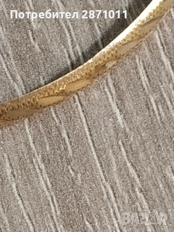 Златна гривна 14К, снимка 4 - Гривни - 53363760