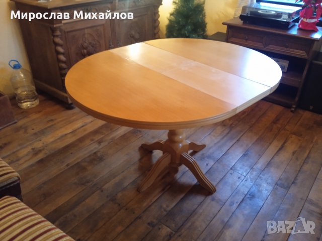 Кръгла маса , снимка 4 - Маси - 43423281