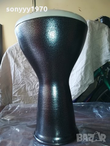 ГОЛЯМА ТАРАМБУКА-СИВ МЕТАЛИК-41Х26СМ, снимка 3 - Ударни инструменти - 28414043