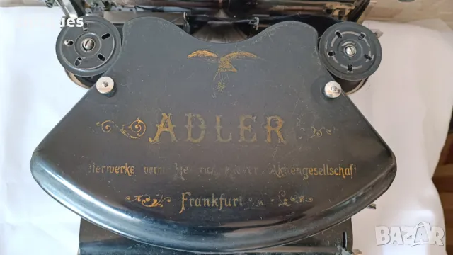 Стара пишеща машина Adler Mod.7 - Made in Germany - 1939 година - Антика, снимка 10 - Антикварни и старинни предмети - 49159643