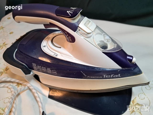 безкабелна ютия Tefal Freemove max 29/3, снимка 3 - Ютии - 52424242
