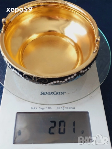 СССР-сребро 916-сребърни чаши с емайл позлата,сребърен сервиз, сребро,злато, снимка 16 - Сервизи - 52217778