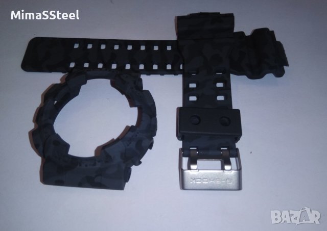 Камуфлаж Casio G-shock JAPAN верижка, каишка за часовник, снимка 3 - Каишки за часовници - 30212528