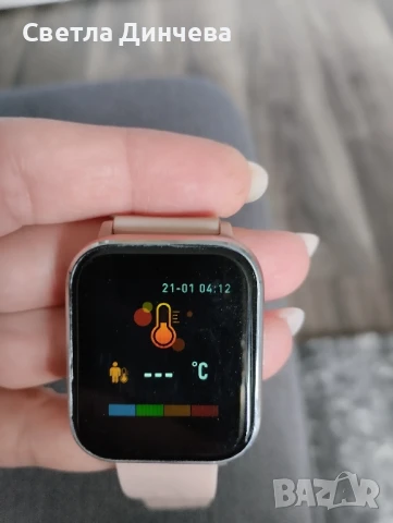 смарт часовник, снимка 6 - Смарт часовници - 50463569