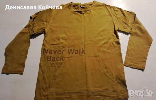 блуза със застъпен дизайн