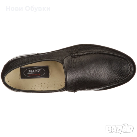 Manz Capri MOK, номер:46-47, кожа от елен, нови, оригинални мъжки обувки, снимка 4 - Мокасини - 52091144