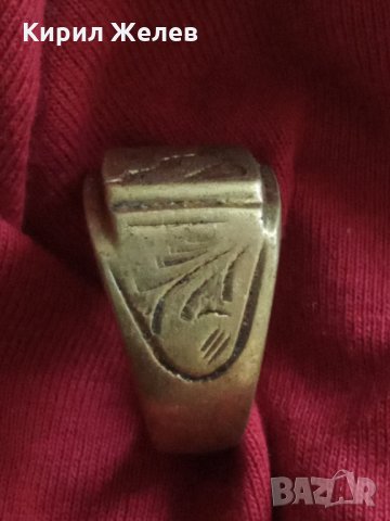 Пръстен стар бронзов 21904, снимка 2 - Колекции - 33477340