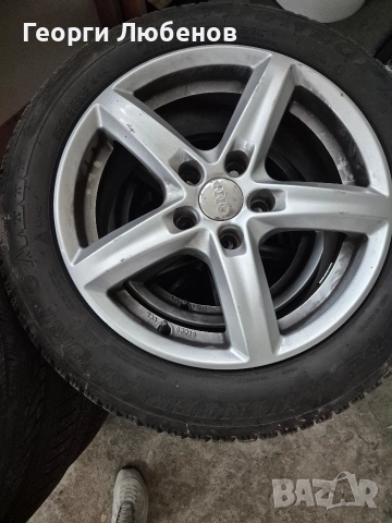 джанти с зимни гуми 