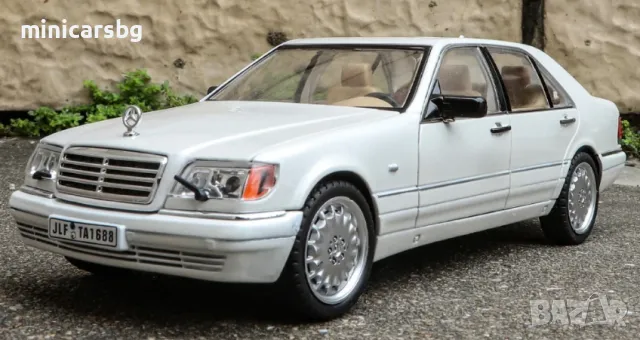 Метални колички: Mercedes-Benz S-Class W140 (Мерцедес-Бенц Ес класа)