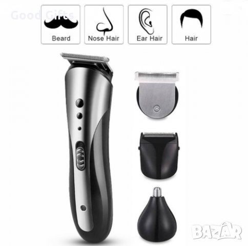 Професионална машинка + тример за подстригване Kemei KM1407 3в1, снимка 4 - Машинки за подстригване - 34707264