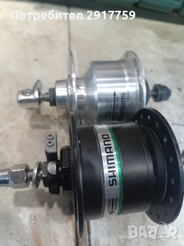Динамо главини Shimano , снимка 6 - Части за велосипеди - 53051625