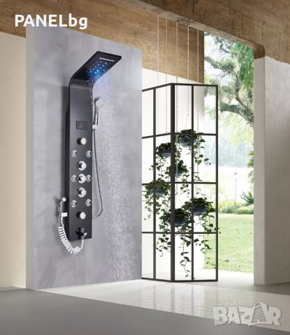 Хидромасажен душ панел Игуасу,6 функции, смесител-БЕЗПЛАТНА ДОСТАВКА , снимка 14 - Душове - 35557093